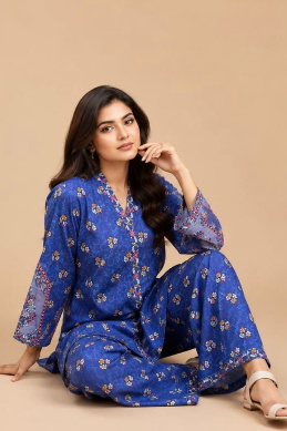 Royal Azure – Luxury Matching Winter/Summer Lounge Set