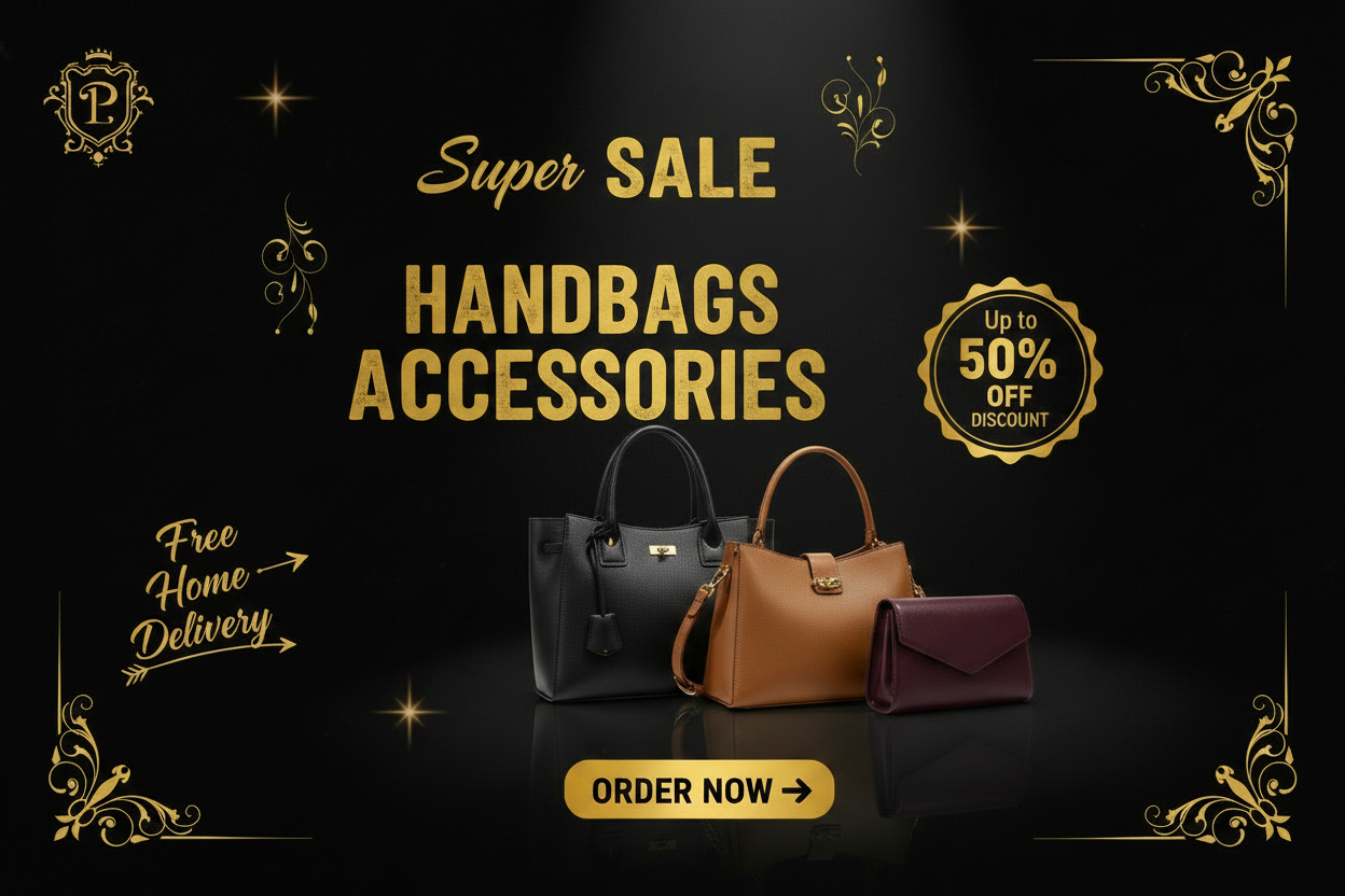 The Passion Handbags Desktop Banner
