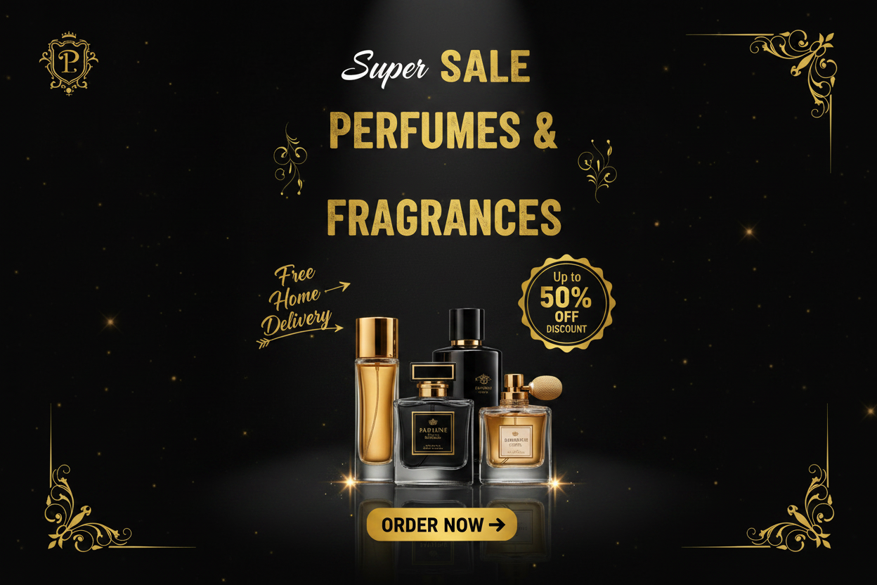 The Passion Perfumes Desktop Banner